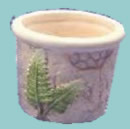 stone washed crock candle